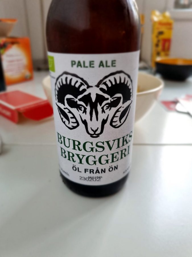 Du visar för närvarande Burgsviks bryggeri pale ale