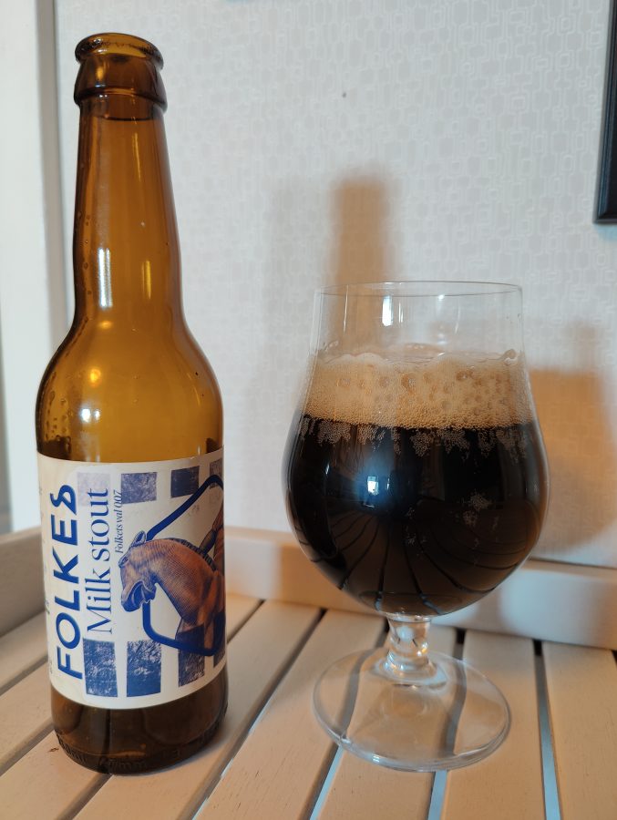 Du visar för närvarande Centralbryggeriet Folkes Milk stout Folkets val 007