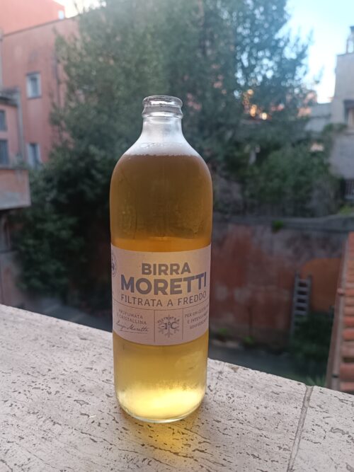 Läs mer om artikeln Birra Moretti filtrata a freddo