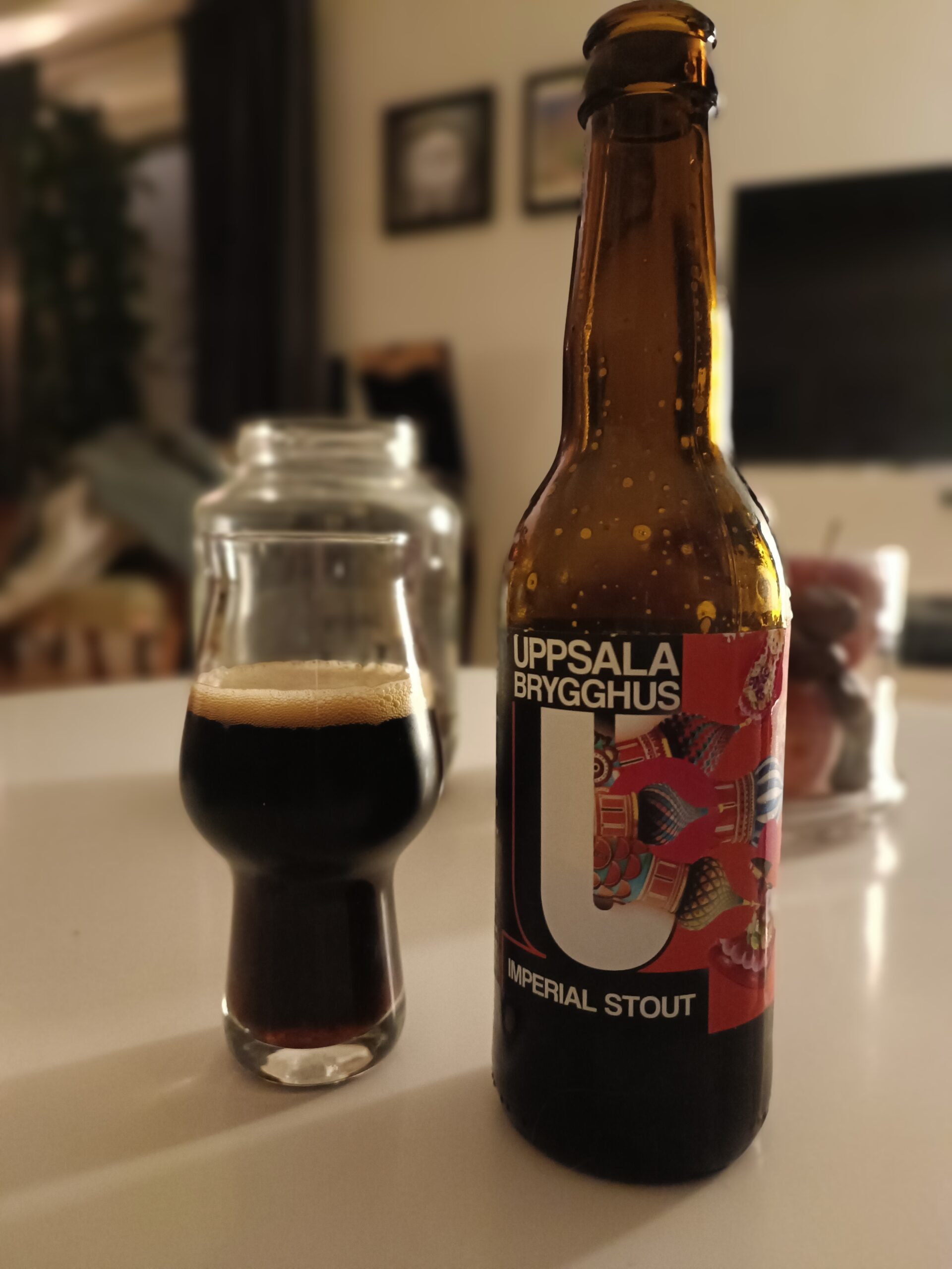 Du visar för närvarande Uppsala brygghus Imperial stout