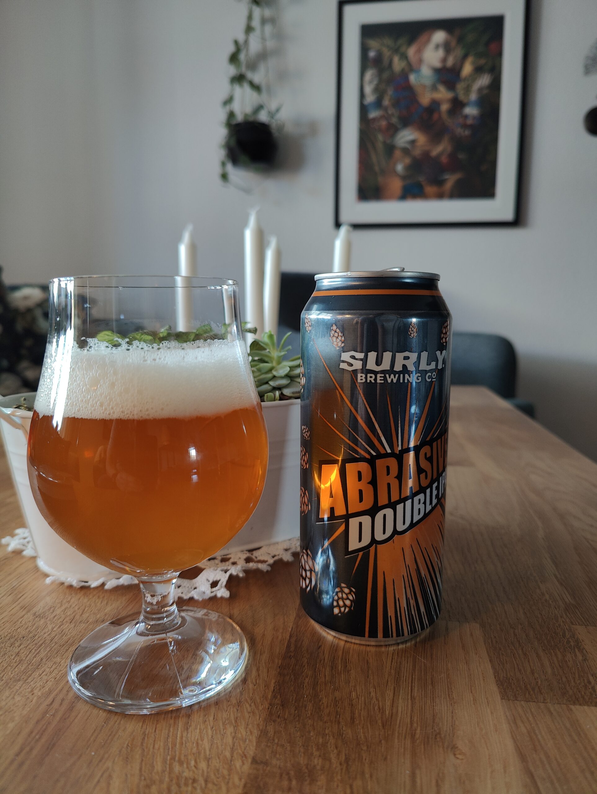 Du visar för närvarande Surly Brewing Company Abrasive Double IPA