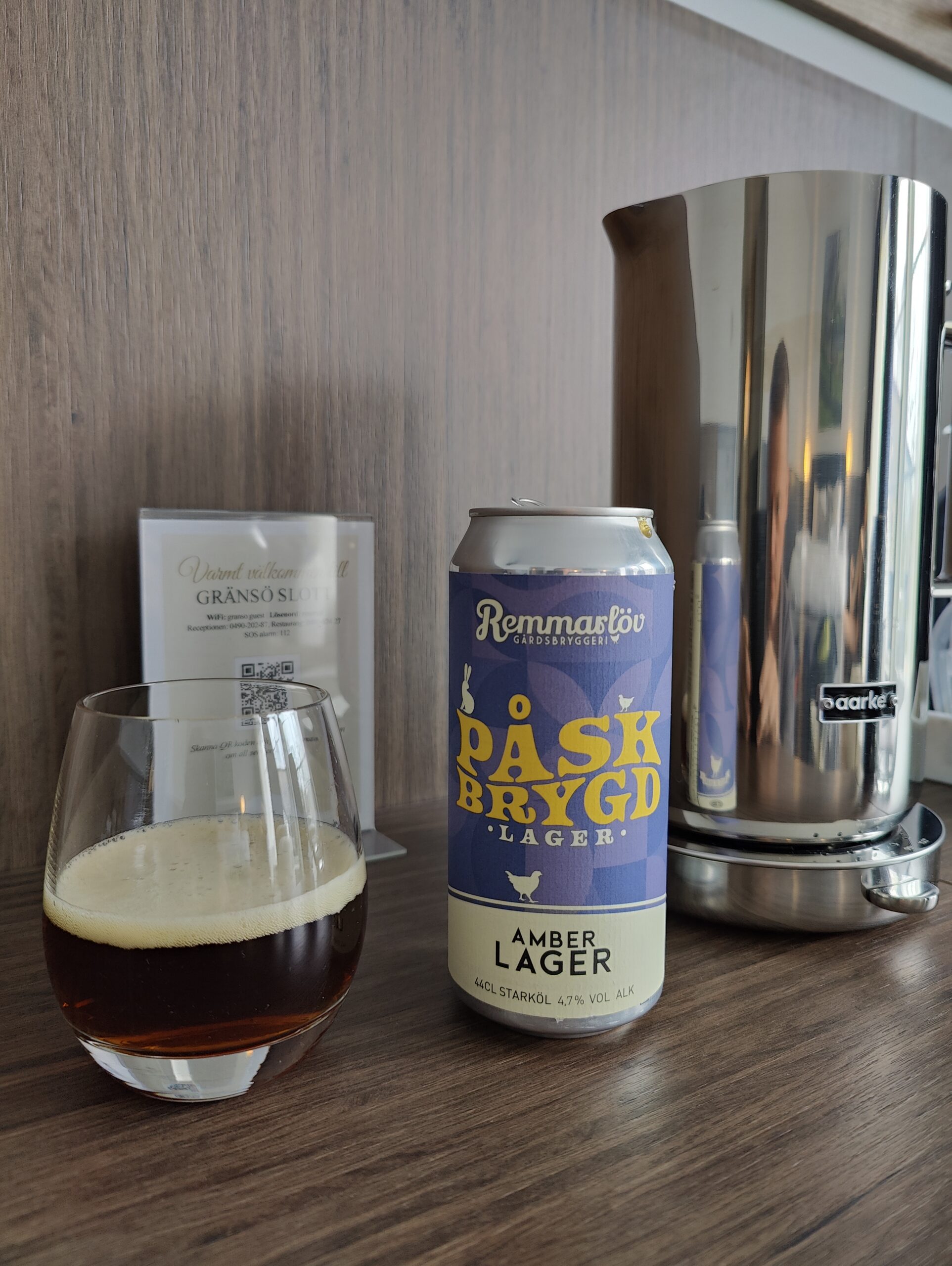 Du visar för närvarande Remmarlöv Gårdsbryggeri Påskbrygd Amber Lager