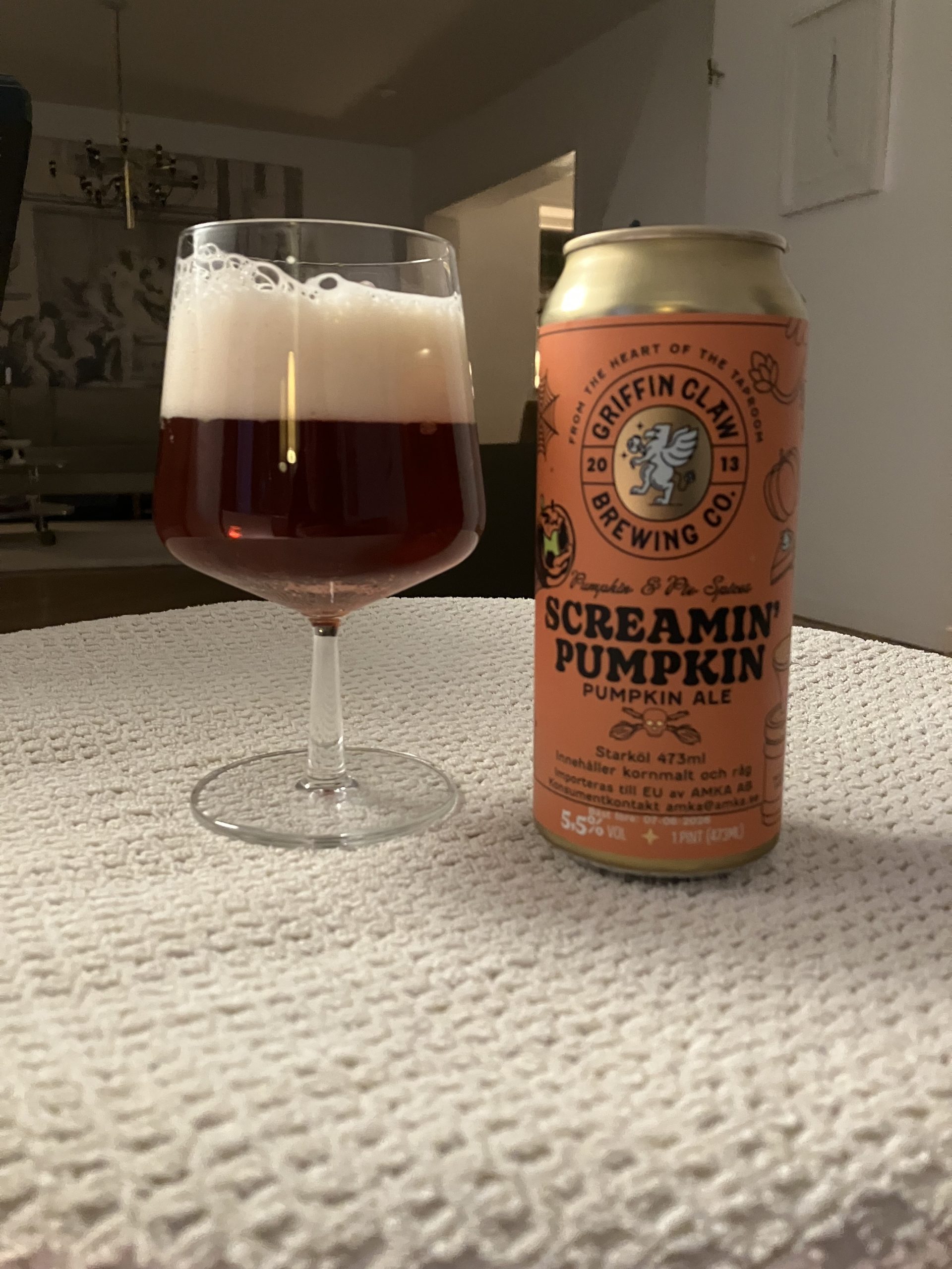 Du visar för närvarande Screamin’Pumpkin