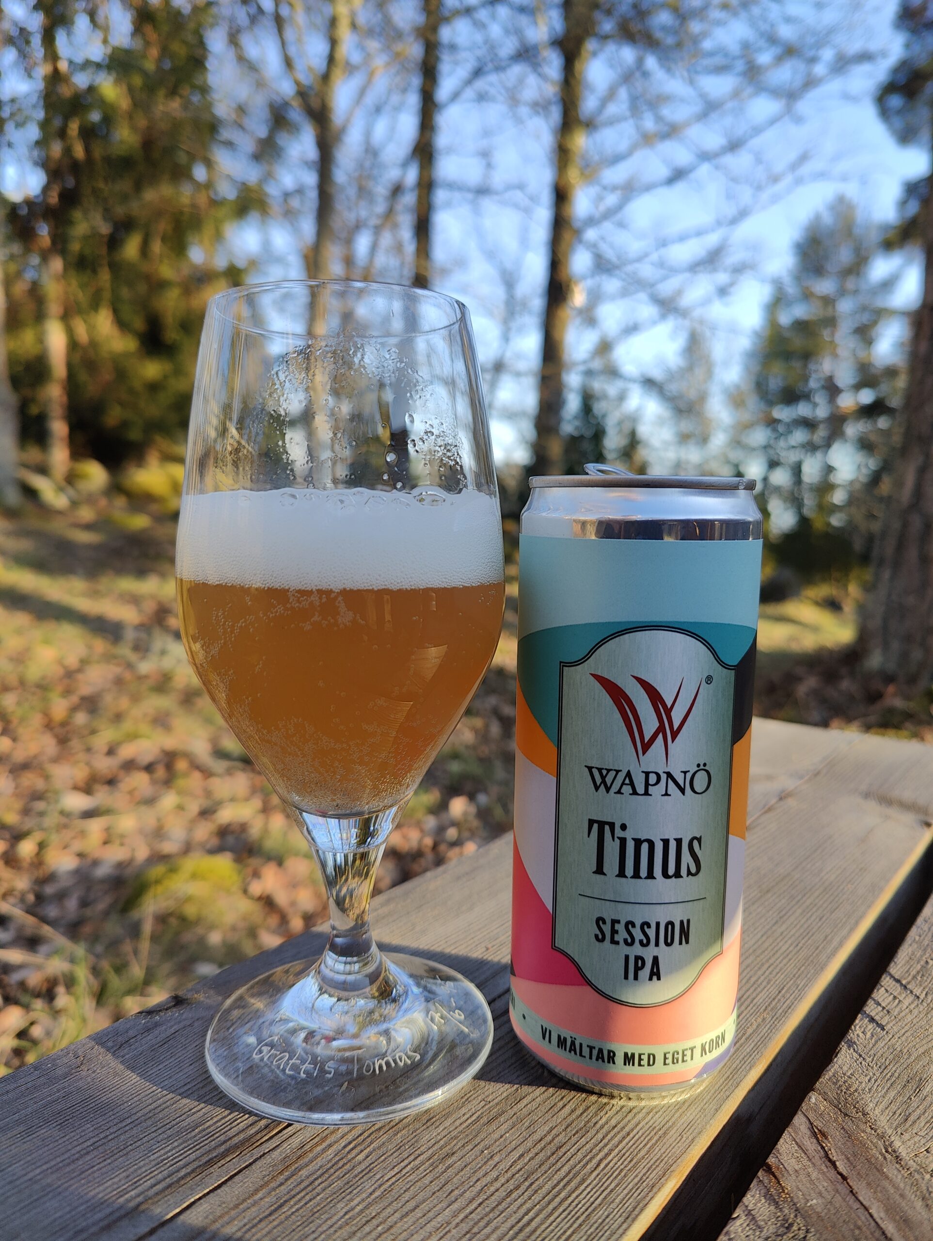 Du visar för närvarande Wapnö Tinus Session IPA