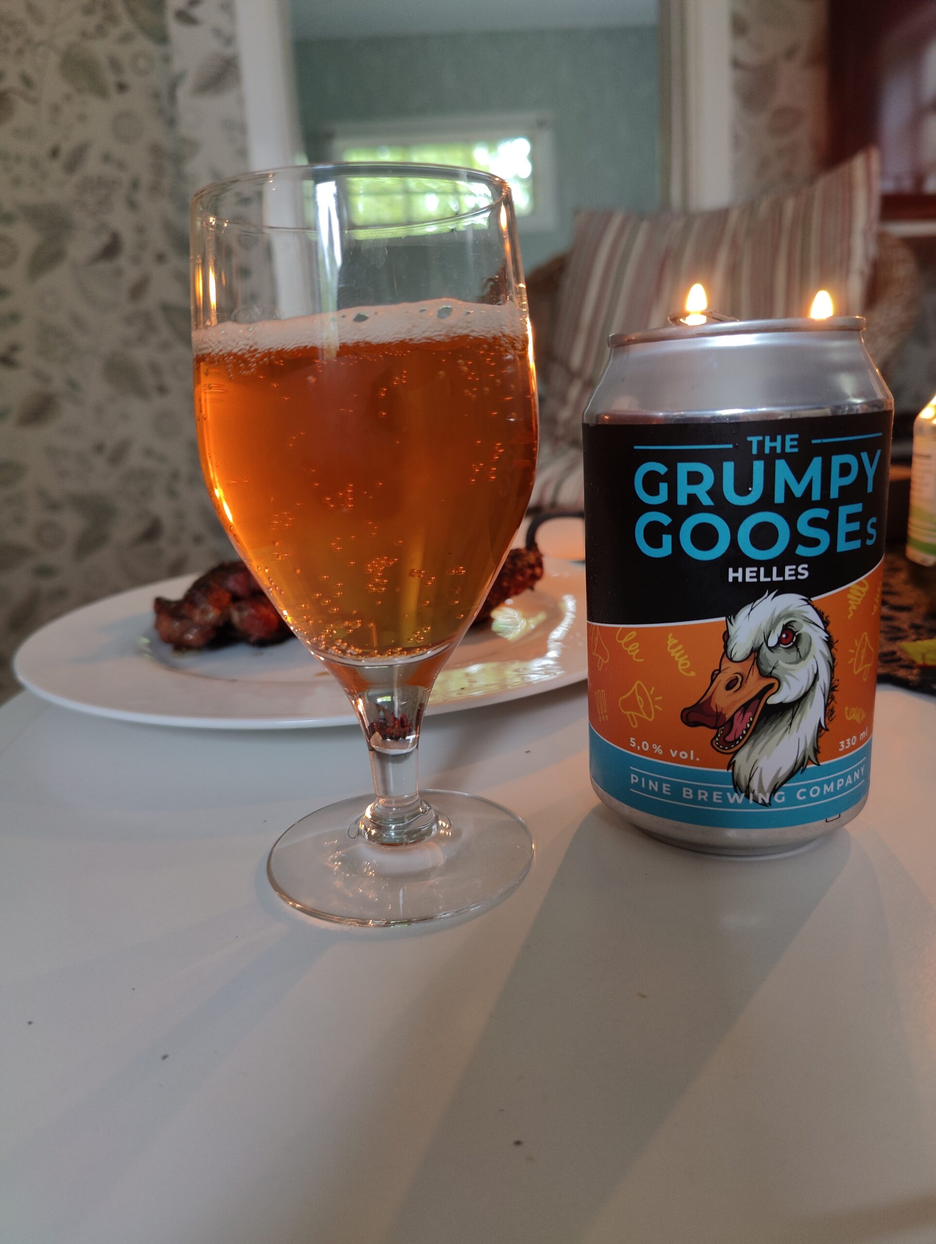 Läs mer om artikeln Pine Brewing Company The Grumpy Goose’s Helles